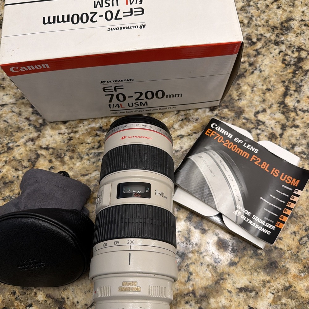 Canon EF 70-200mm f2.8 L IS USM Lens #914